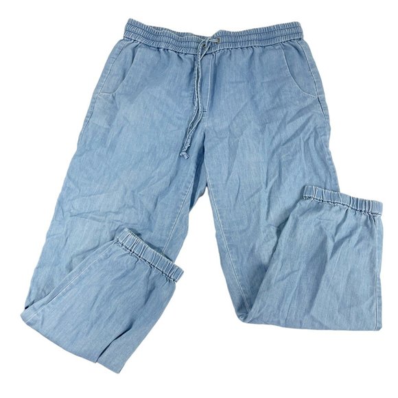 J. Crew Light Blue Track Pants - Picture 4 of 6